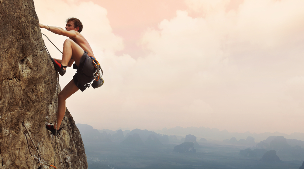 rock-climbing